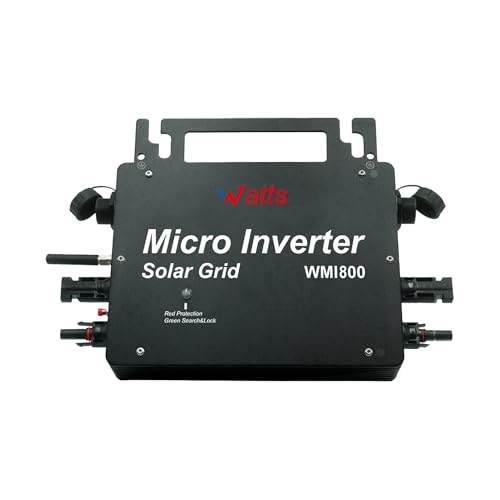 W Onder Full Energy – Mikro-Wechselrichter 800 W, Mikro-Wechselrichter für intelligentes Solarnetz, WLAN, Steuerung über Smartphone-App W Onder Full Energy – Mikro-Wechselrichter 800 W, Mikro-Wechselrichter für intelligentes Solarnetz, WLAN, Steuerung über Smartphone-App von W