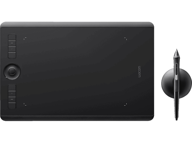 WACOM Intuos Pro medium Grafiktablett, Schwarz von WACOM