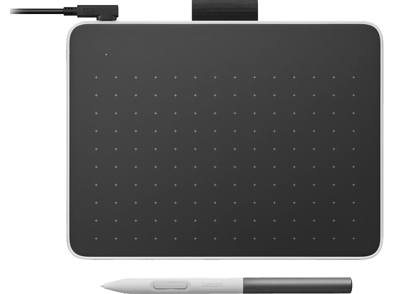 WACOM One Small - N Pen Tablet, Weiß von WACOM