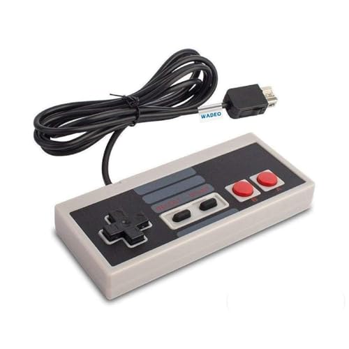 WADEO Controller für NES Classic Mini Edition, NES-Gamepad mit 1,8 m langem Link-Verlängerungskabel für Nintendo Mini NES Classic Edition, kabelgebundener Joypad- und Gamepad-Controller WADEO Controller für NES Classic Mini Edition, NES-Gamepad mit 1,8 m langem Link-Verlängerungskabel für Nintendo Mini NES Classic Edition, kabelgebundener Joypad- und Gamepad-Controller von WADEO