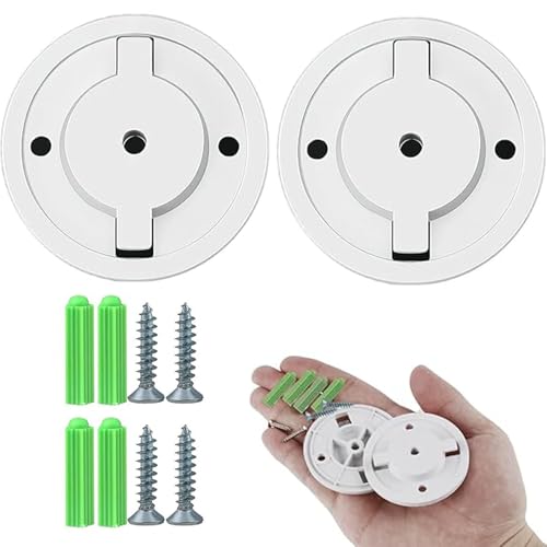 WADY Wasserdichte Wandhalterung für Tapo C200/C210/TPC42EW/IPC43AN und weitere Smart-Kameras, 55 mm, universelle Sicherheitskamera-Halterung mit Schrauben und Dübeln (Außeninstallation), 2 Stück von WADY