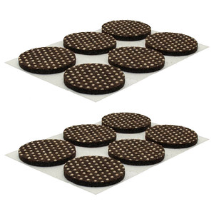 WAGNER® design yourself EH 0128 Anti-Rutsch-Pads Stoff Ø 2,8 cm, 12 St. von WAGNER® design yourself