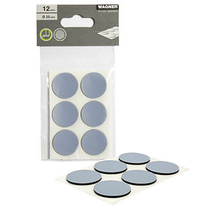 WAGNER® design yourself EH 1125 PFTE-Gleiter Kunststoff Ø 2,5 cm, 12 St. von WAGNER® design yourself