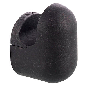 WAGNER® design yourself Garderobenhaken PILL WH 0401 mit 1 Haken schwarz, 1 St. von WAGNER® design yourself