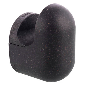WAGNER® design yourself Garderobenhaken PILL WH 0402 mit 1 Haken schwarz, 1 St. von WAGNER® design yourself