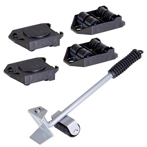 WAGNER® design yourself Möbelroller-Set MM 3113 schwarz 12,0 x 8,0 x 3,4 cm von WAGNER® design yourself