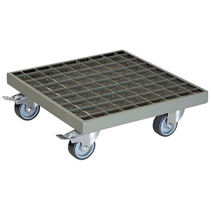 WAGNER® design yourself Pflanzenroller GH 0716 Metall grau quadratisch 29,0 x 9,5 cm von WAGNER® design yourself