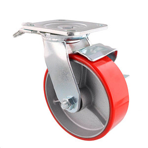 WAGNER® design yourself Schwerlast-Lenkrolle RO 0115 rot von WAGNER® design yourself