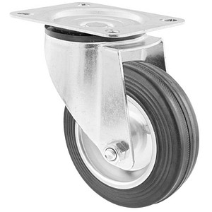 WAGNER® design yourself Transportgeräte-Lenkrolle RO 6104 silber von WAGNER® design yourself