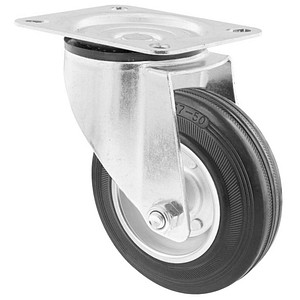 WAGNER® design yourself Transportgeräte-Lenkrolle RO 6124 silber von WAGNER® design yourself