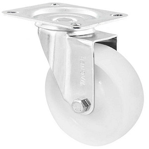 WAGNER® design yourself Transportgeräte-Lenkrolle RO 6500 silber von WAGNER® design yourself