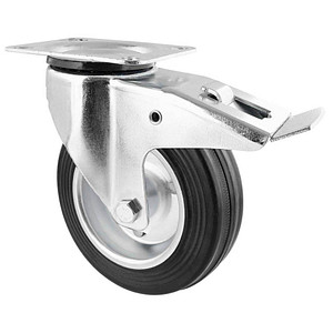 WAGNER® design yourself Transportgeräte-Lenkrolle RO 7170 silber von WAGNER® design yourself