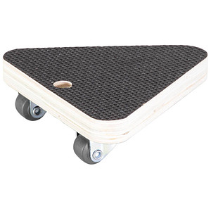 WAGNER® design yourself Transportroller MM 1314 braun 14,0 x 14,0 x 4,3 cm bis 100,0 kg von WAGNER® design yourself