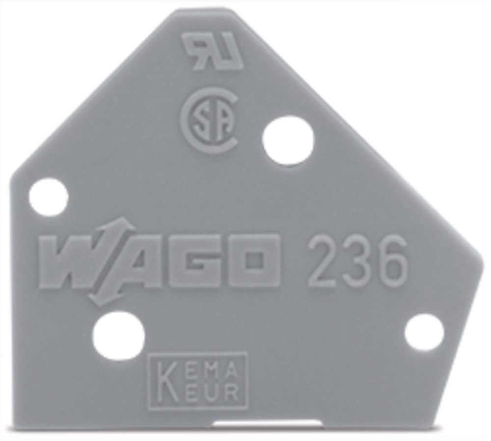 100 Stk. WAGO GmbH & Co. KG Abschlußplatte 236-100 100 Stk. WAGO GmbH & Co. KG Abschlußplatte 236-100 von WAGO GmbH & Co. KG