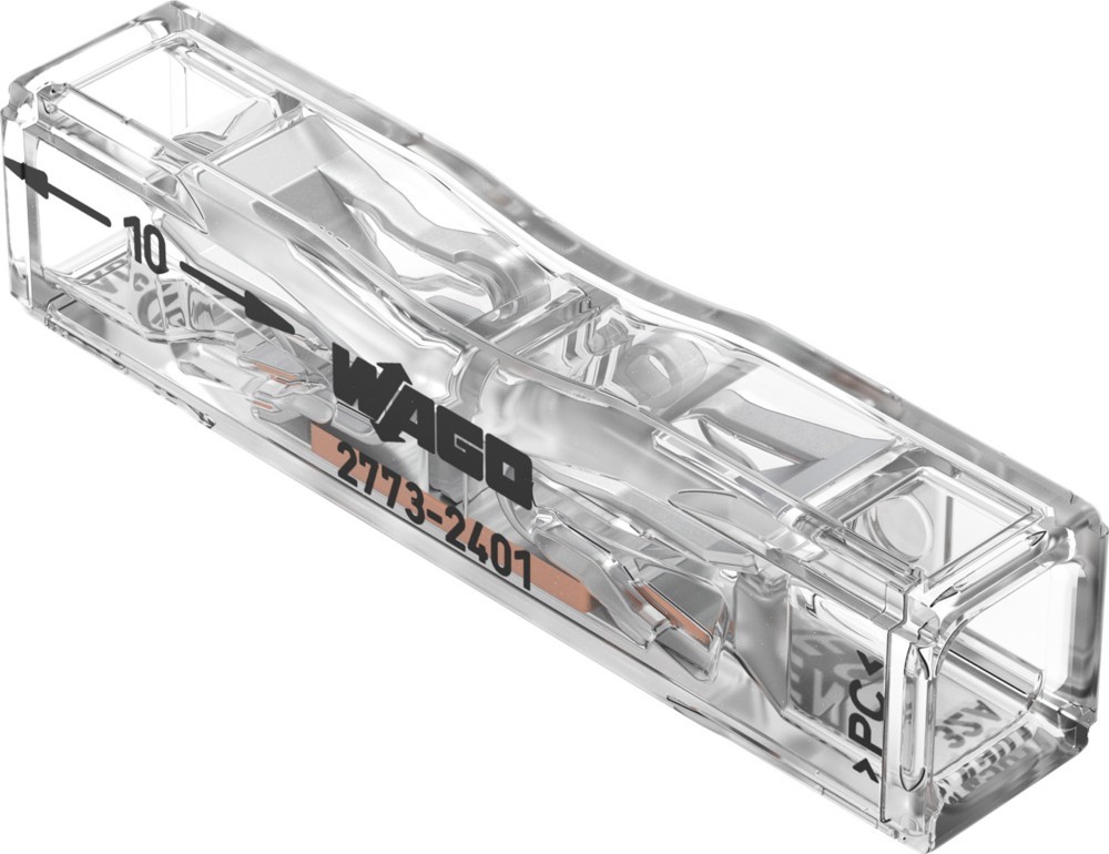 100 Stk. WAGO GmbH & Co. KG Durchgangsverbinder 2773-2401 100 Stk. WAGO GmbH & Co. KG Durchgangsverbinder 2773-2401 von WAGO GmbH & Co. KG