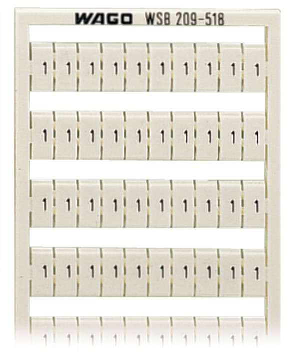 5 Stk. WAGO GmbH & Co. KG WSB-Bezeichnungssystem 209-518 5 Stk. WAGO GmbH & Co. KG WSB-Bezeichnungssystem 209-518 von WAGO GmbH & Co. KG