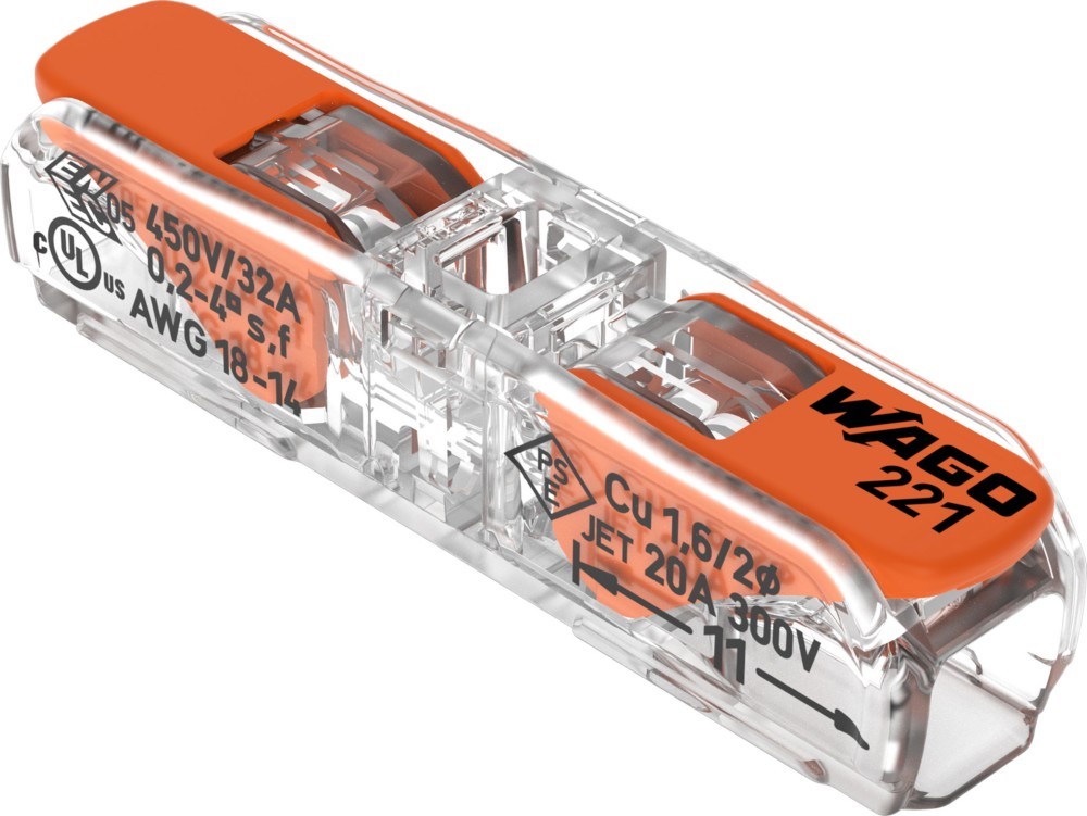 60 Stk. WAGO GmbH & Co. KG Durchgangsverbinder 221-2411 60 Stk. WAGO GmbH & Co. KG Durchgangsverbinder 221-2411 von WAGO GmbH & Co. KG