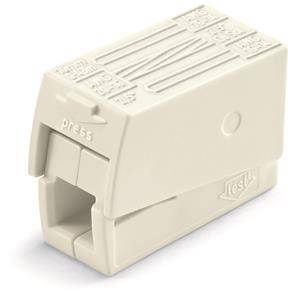 WAGO 224-112 2-Leiter-Leuchtenklemme, Drücker Leuchtenseite (Inhalt 100 Stück) von WAGO GmbH & Co. KG