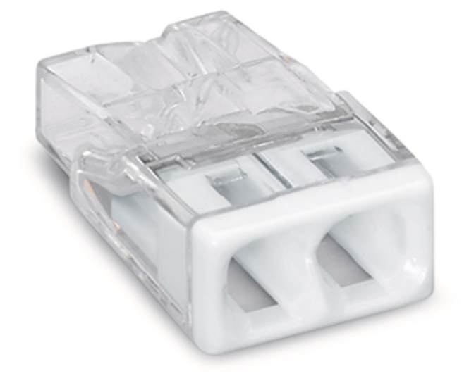 WAGO 2273-202 COMPACT-Verbindungsdosen- klemme,für eindrähtige Leiter,max.2,5mm² (Inhalt 100 Stück) von WAGO GmbH & Co. KG