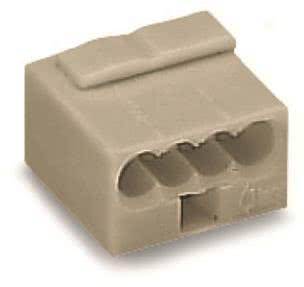 WAGO 243-304 MICRO-Verbindungsdosen- klemme,für eindrähtige Leiter,Ø 0,8 mm (Inhalt 100 Stück) von WAGO GmbH & Co. KG