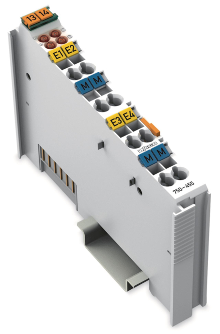 WAGO 750-455 4-Kanal-Analogeingang,4 20 mA, Single-Ended,lichtgrau WAGO 750-455 4-Kanal-Analogeingang,4 20 mA, Single-Ended,lichtgrau von WAGO GmbH & Co. KG