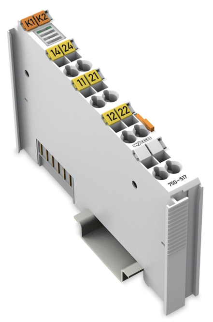 WAGO 750-517 2-Kanal-Relaisausgang,AC 250 V,1A, lichtgrau WAGO 750-517 2-Kanal-Relaisausgang,AC 250 V,1A, lichtgrau von WAGO GmbH & Co. KG