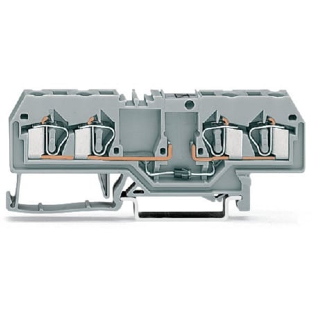 281-665/281-401  (50 Stück) - Bauelementklemme Diode 1N5408,grau 281-665/281-401 von WAGO