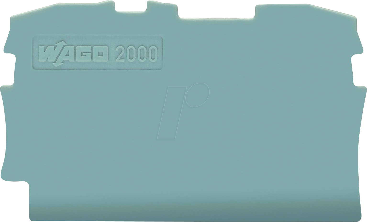 WAGO 2000-1291 - Abschluss- und Zwischenplatte für WAGO 2000 von WAGO