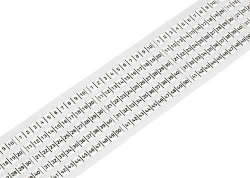WAGO 210-834 210-834 Etiketten für Thermotransferdrucker Montage-Art: aufkleben Weiß 25m von WAGO