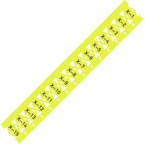 WAGO 211-835/000-002 211-835/000-002 Kabelmarkierungssystem Beschriftungsfläche: 25 x 10mm Gelb Anz von WAGO