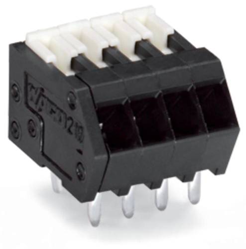 WAGO 218-504/000-604 Federkraftklemmblock 0.50mm² Polzahl (num) 4 Schwarz 500St. von WAGO