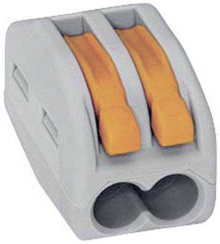 WAGO 222-412-50 222 Verbindungsklemme flexibel: 0.08-4mm² starr: 0.08-2.5mm² Polzahl (num): 2 50 S von WAGO