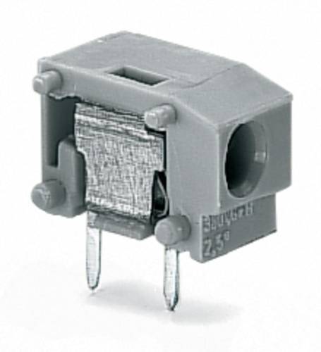 WAGO 235-753 Federkraftklemmblock 1.50mm² Polzahl (num) 1 Lichtgrau 600St. von WAGO