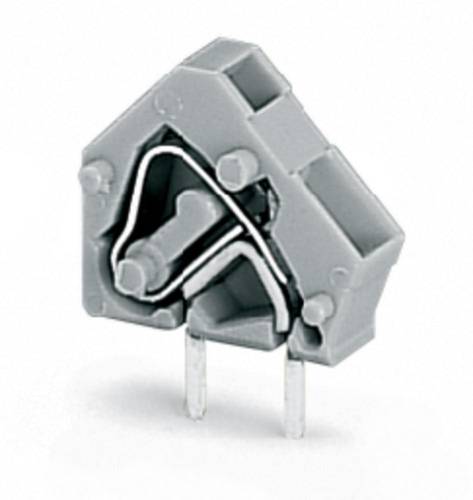 WAGO 236-743 Federkraftklemmblock 2.50mm² Polzahl (num) 1 Lichtgrau 600St. von WAGO
