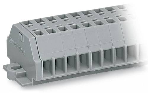 WAGO 260-102 Klemmenleiste 5mm Zugfeder Belegung: L Grau 100St. WAGO 260-102 Klemmenleiste 5mm Zugfeder Belegung: L Grau 100St. von WAGO