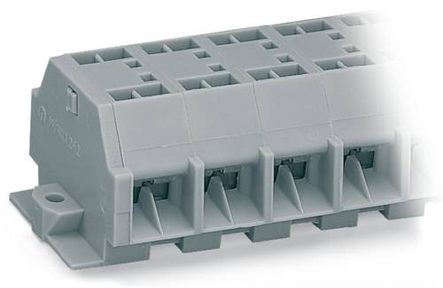 WAGO 262-204 Klemmenleiste 12mm Zugfeder Belegung: L Grau 100St. von WAGO