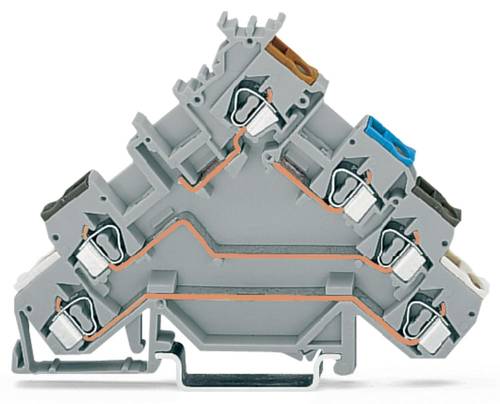 WAGO 280-580 Initiatorenklemme 5mm Zugfeder Belegung: L Grau 50St. WAGO 280-580 Initiatorenklemme 5mm Zugfeder Belegung: L Grau 50St. von WAGO