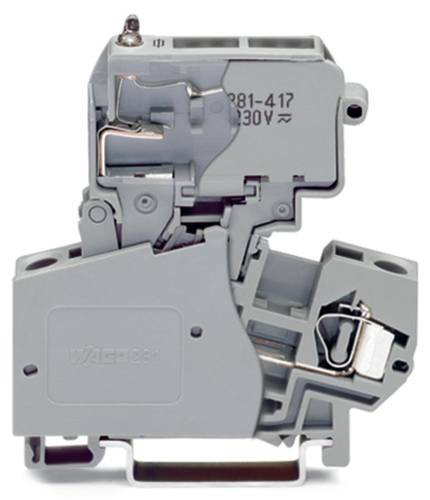 WAGO 281-623/281-417 Sicherungsklemme 10mm Zugfeder Belegung: L Grau 50St. WAGO 281-623/281-417 Sicherungsklemme 10mm Zugfeder Belegung: L Grau 50St. von WAGO