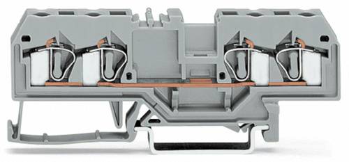 WAGO 281-653 Durchgangsklemme 6mm Zugfeder Orange 50St. von WAGO