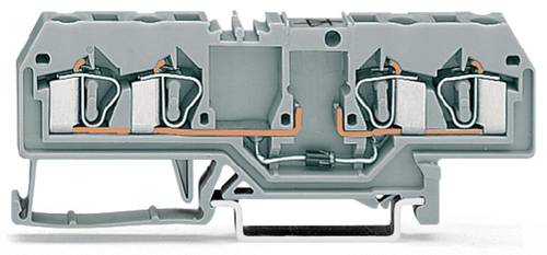 WAGO 281-665/281-411 Diodenklemme 6mm Zugfeder Belegung: L Grau 50St. von WAGO