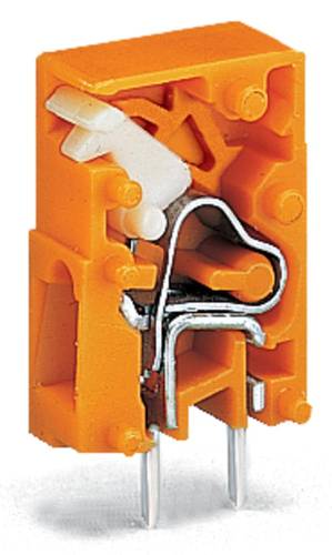 WAGO 741-911 Federkraftklemmblock 2.50mm² Polzahl (num) 1 Orange 4320St. von WAGO