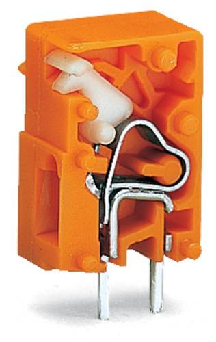 WAGO 741-912 Federkraftklemmblock 2.50mm² Polzahl (num) 1 Orange 2880St. von WAGO