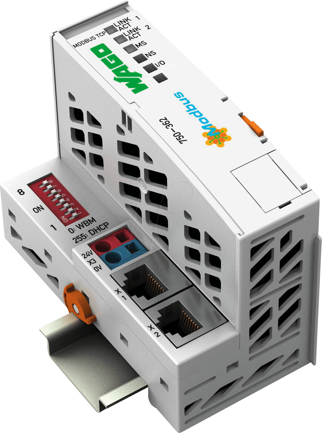 WAGO 750-362 - Feldbuskoppler Modbus TCP - 4. Generation WAGO 750-362 - Feldbuskoppler Modbus TCP - 4. Generation von WAGO