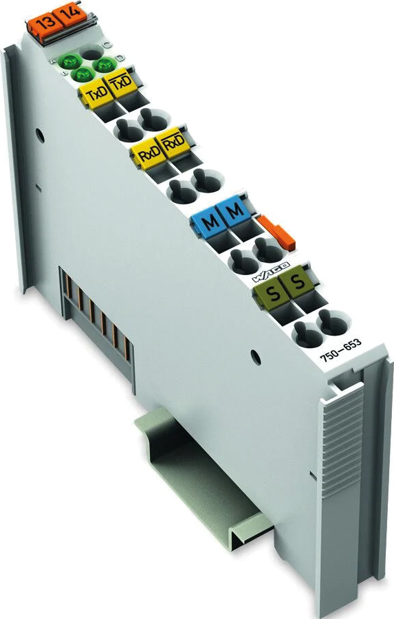 WAGO 750-653 - Serielle Schnittstelle RS-485, 9600 Baud, 8/1 Bit von WAGO