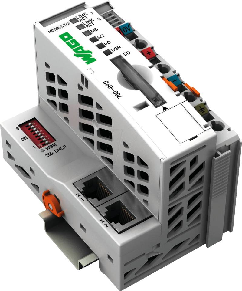 WAGO 750-890 - Controller ETHERNET - 4. Generation, SD Card Slot von WAGO