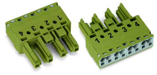 WAGO 770-204 Netz-Steckverbinder WINSTA MIDI Buchse, gerade Gesamtpolzahl: 4 25A Schwarz 50St. WAGO 770-204 Netz-Steckverbinder WINSTA MIDI Buchse, gerade Gesamtpolzahl: 4 25A Schwarz 50St. von WAGO
