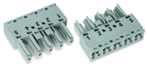WAGO 770-225 Netz-Steckverbinder WINSTA MIDI Buchse, gerade Gesamtpolzahl: 5 25A Weiß 50St. WAGO 770-225 Netz-Steckverbinder WINSTA MIDI Buchse, gerade Gesamtpolzahl: 5 25A Weiß 50St. von WAGO