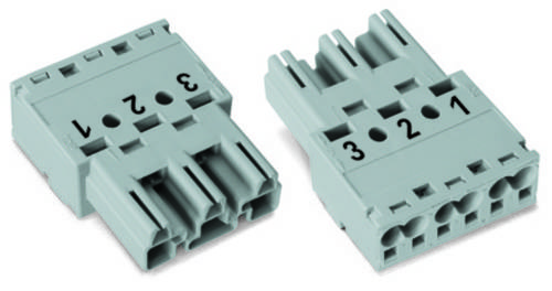 WAGO 770-233 Netz-Steckverbinder WINSTA MIDI Stecker, gerade Gesamtpolzahl: 3 25A Weiß 100St. WAGO 770-233 Netz-Steckverbinder WINSTA MIDI Stecker, gerade Gesamtpolzahl: 3 25A Weiß 100St. von WAGO