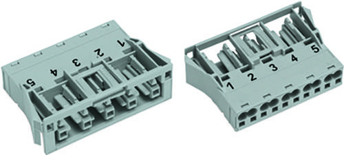 WAGO 770-785/082-000 Netz-Steckverbinder WINSTA MIDI Buchse, gerade Gesamtpolzahl: 5 25A Pink 100St. WAGO 770-785/082-000 Netz-Steckverbinder WINSTA MIDI Buchse, gerade Gesamtpolzahl: 5 25A Pink 100St. von WAGO
