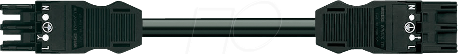 WAGO 771-9307-5 - WINSTA® MIDI Verbindungsleitung, 3-pol, 5m von WAGO